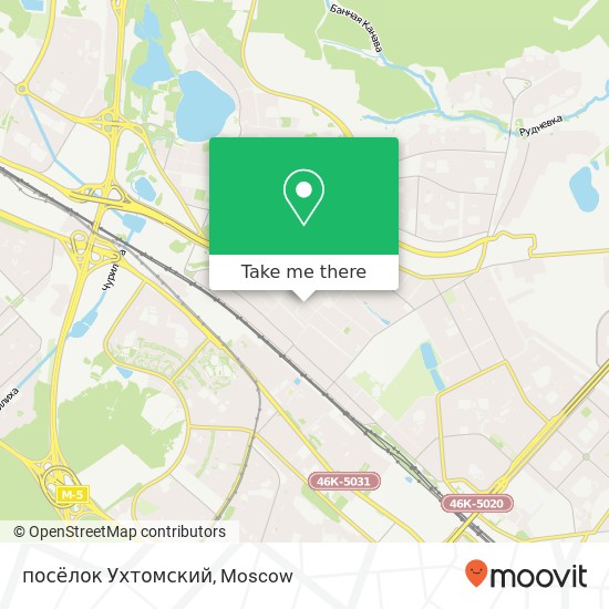 посёлок Ухтомский map