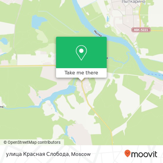 улица Красная Слобода map