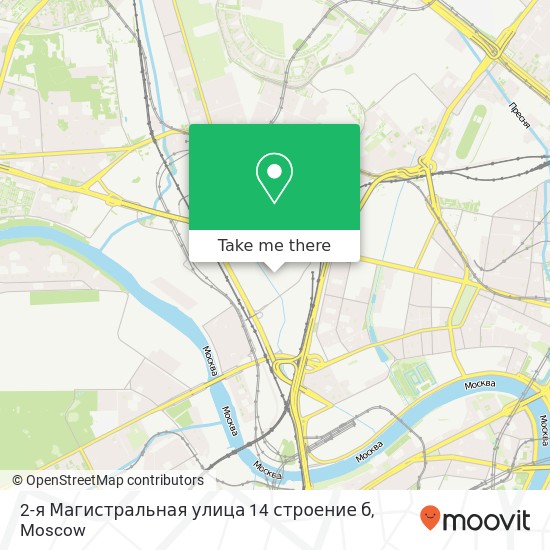 2-я Магистральная улица 14 строение б map