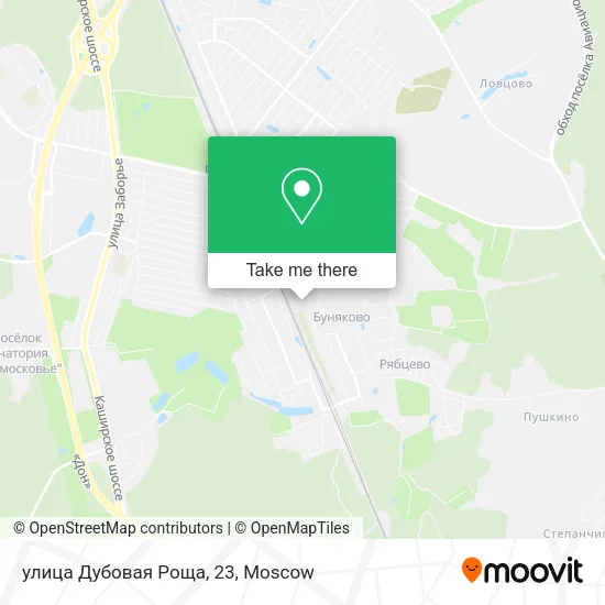 улица Дубовая Роща, 23 map