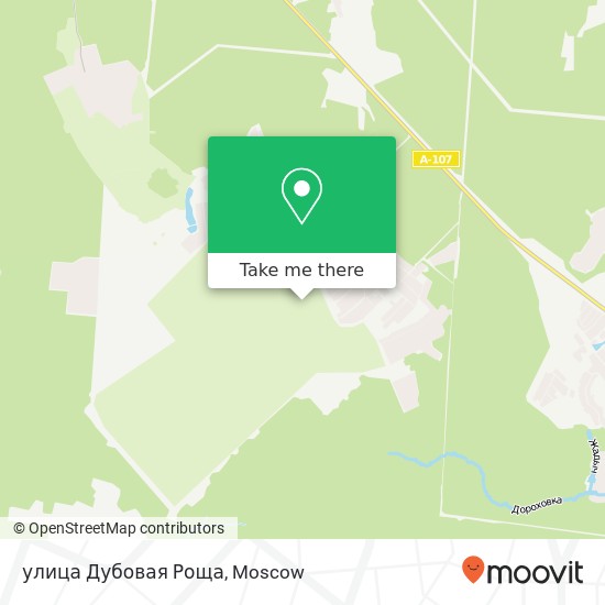 улица Дубовая Роща map