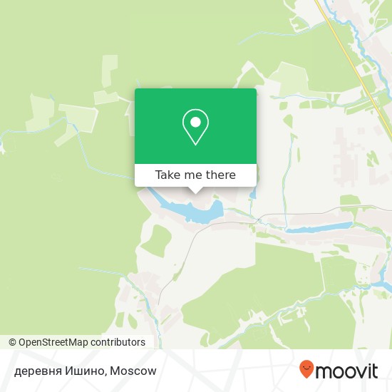 деревня Ишино map