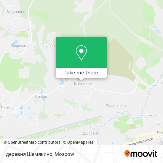 деревня Шемякино map