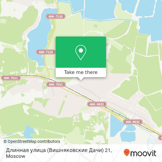 Длинная улица (Вишняковские Дачи) 21 map
