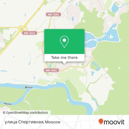 улица Спортивная map