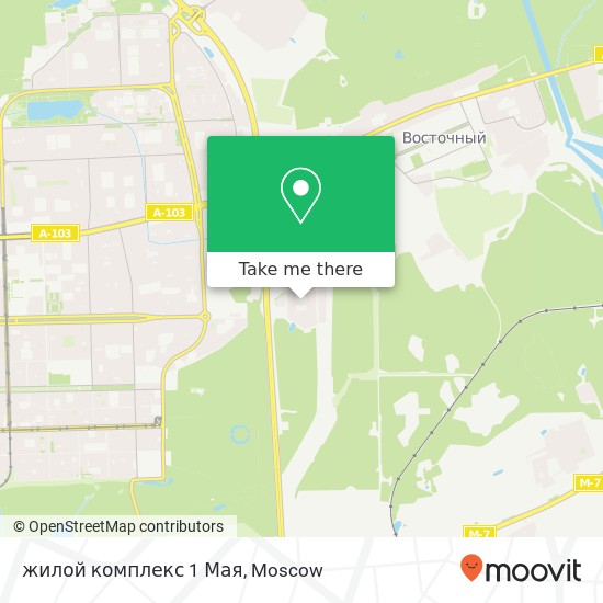 жилой комплекс 1 Мая map