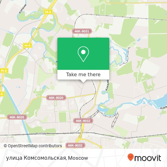 улица Комсомольская map