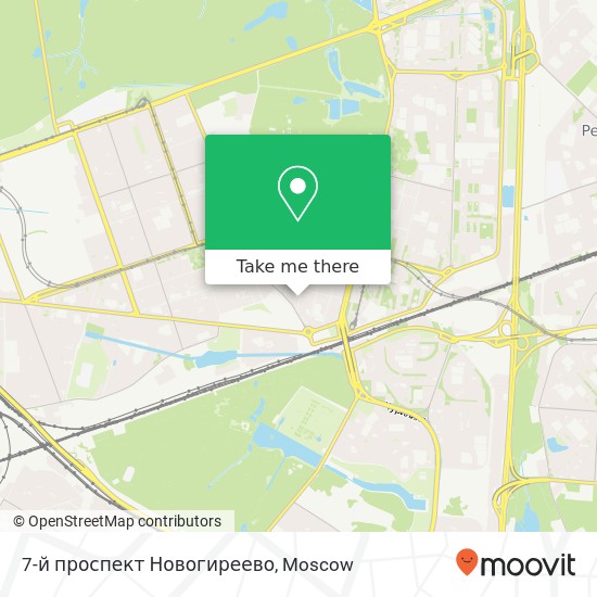 7-й проспект Новогиреево map