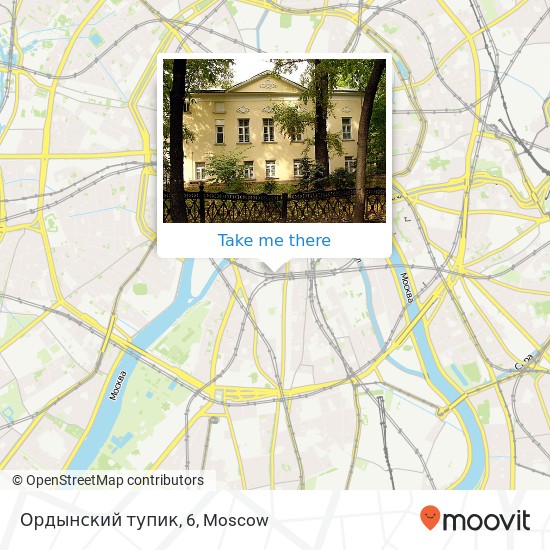 Ордынский тупик, 6 map