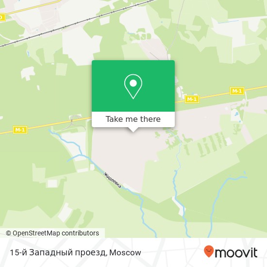 15-й Западный проезд map