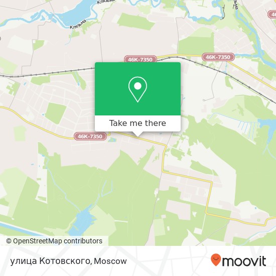 улица Котовского map