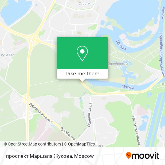 проспект Маршала Жукова map