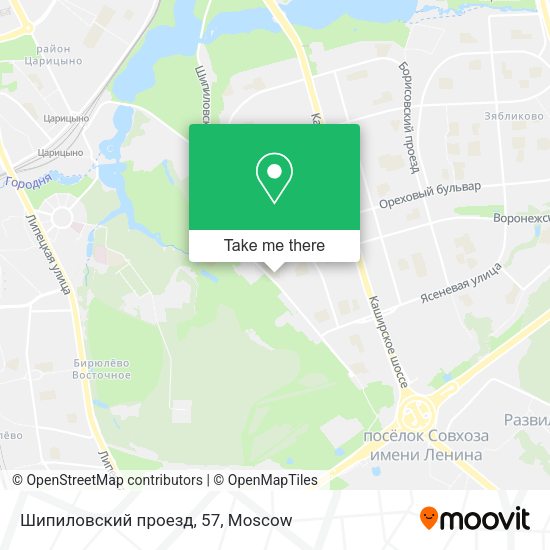 Шипиловский проезд, 57 map