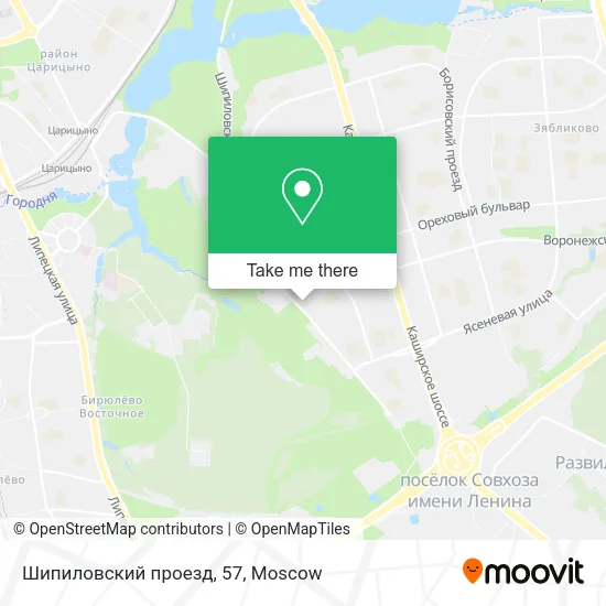 Шипиловский проезд, 57 map