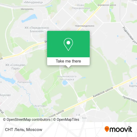 СНТ Лель map