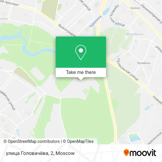 улица Головачёва, 2 map