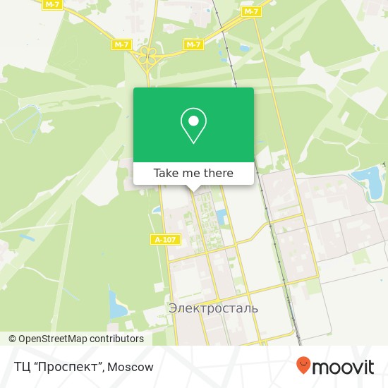 ТЦ “Проспект” map