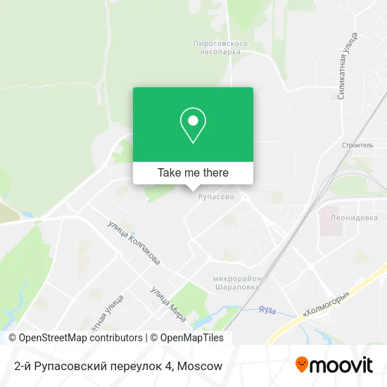 2-й Рупасовский переулок 4 map