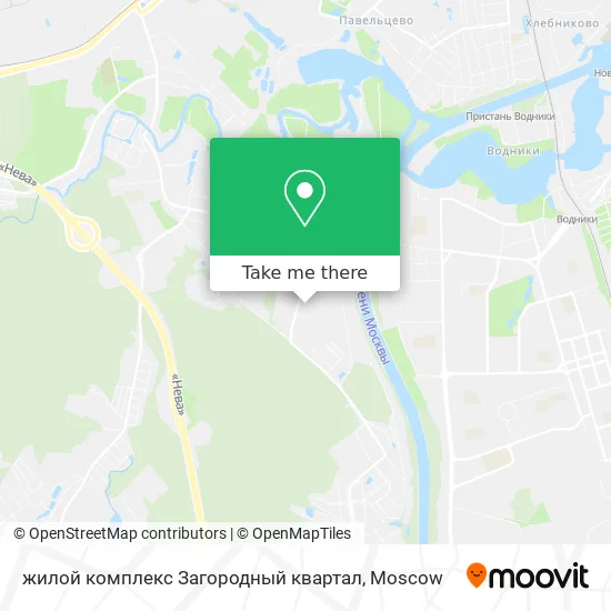 жилой комплекс Загородный квартал map
