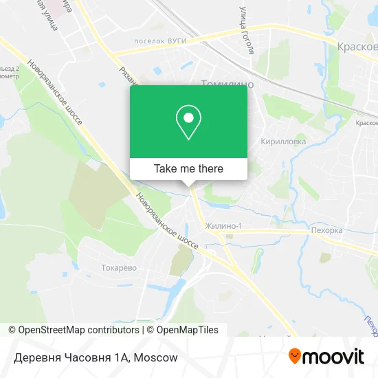 Деревня Часовня 1А map