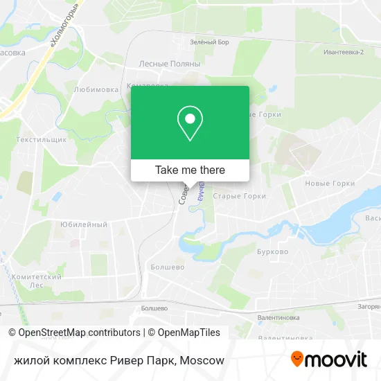 жилой комплекс Ривер Парк map
