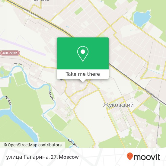 улица Гагарина, 27 map