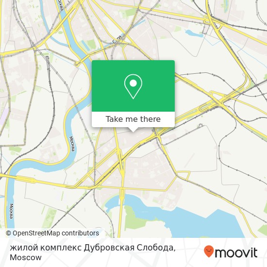 жилой комплекс Дубровская Слобода map