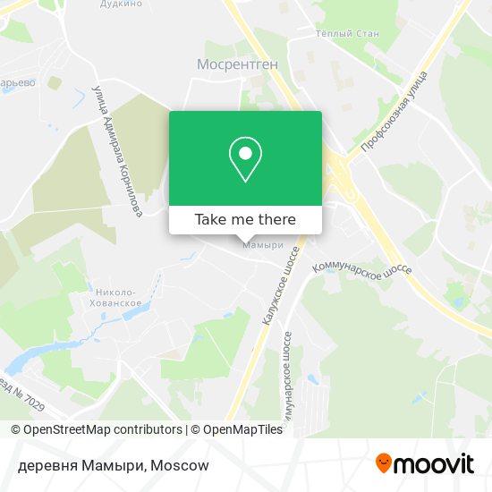 деревня Мамыри map