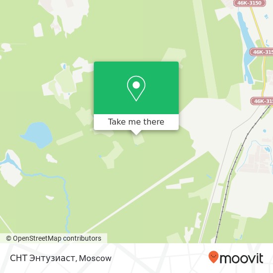 СНТ Энтузиаст map