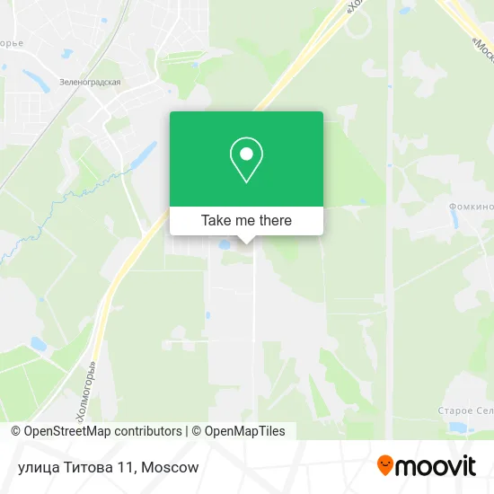 улица Титова 11 map