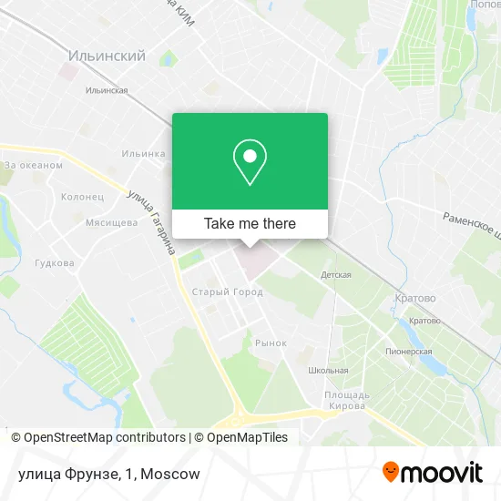 улица Фрунзе, 1 map