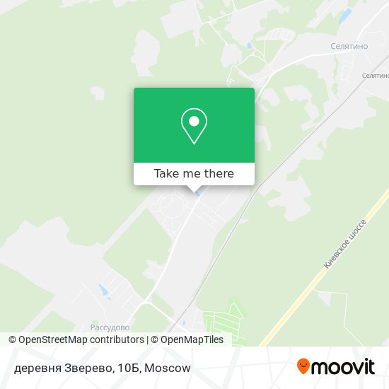 деревня Зверево, 10Б map
