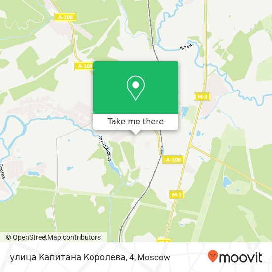 улица Капитана Королева, 4 map