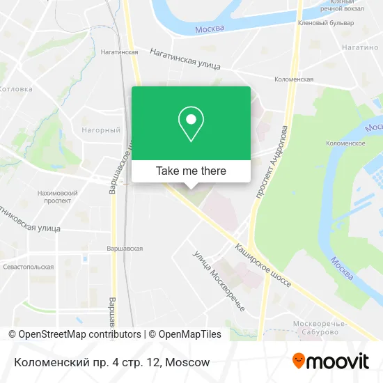 Коломенский пр. 4 стр. 12 map