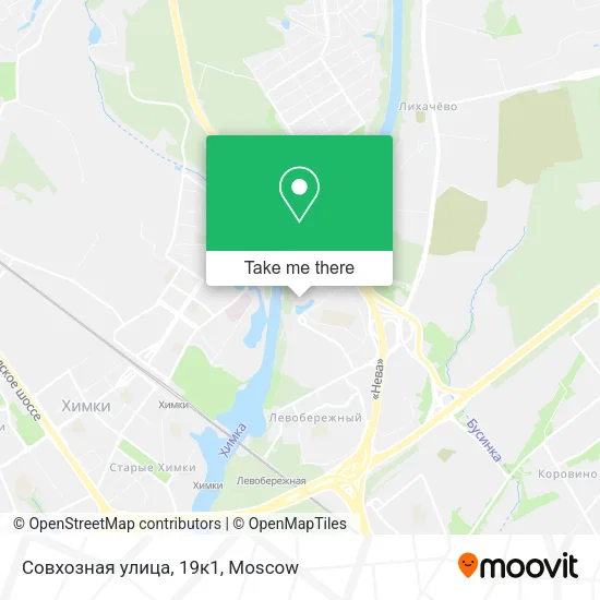 Совхозная улица, 19к1 map