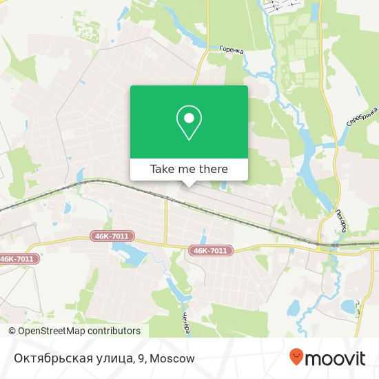 Октябрьская улица, 9 map
