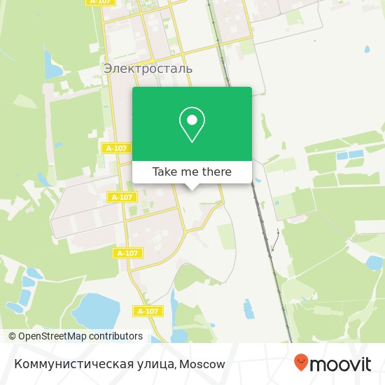 Коммунистическая улица map