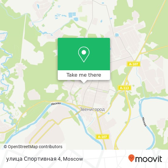 улица Спортивная 4 map