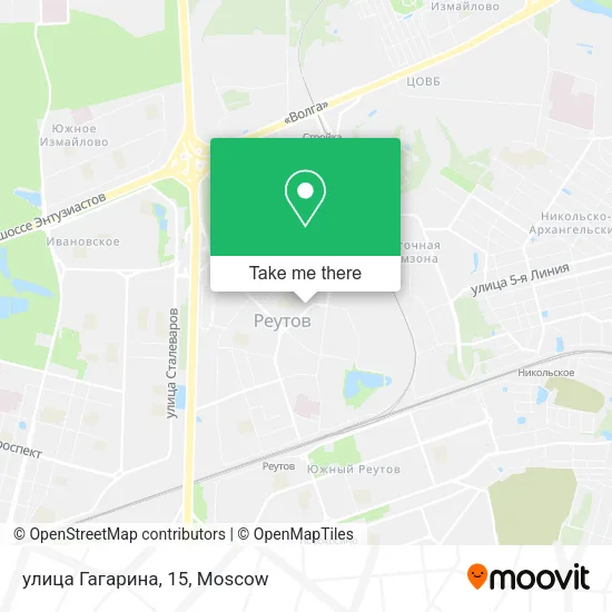 улица Гагарина, 15 map