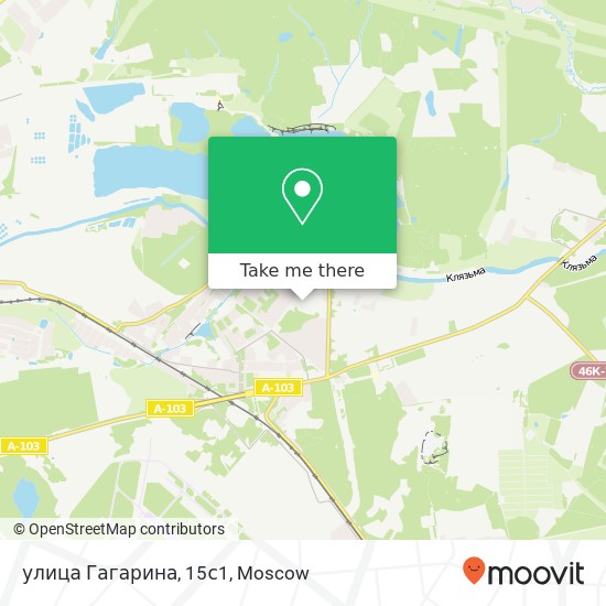 улица Гагарина, 15с1 map