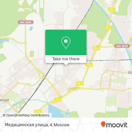 Медицинская улица, 4 map