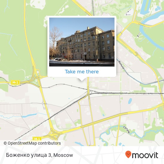 Боженко улица 3 map