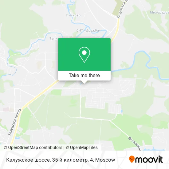 Калужское шоссе, 35-й километр, 4 map