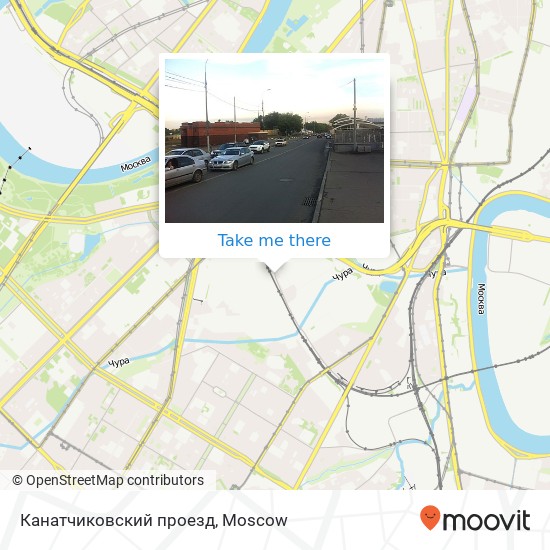 Канатчиковский проезд map