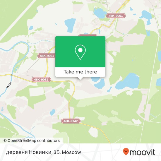 деревня Новинки, 3Б map