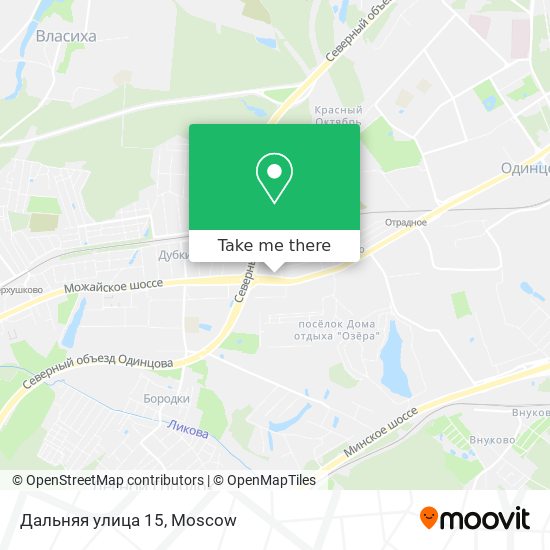 Дальняя улица 15 map