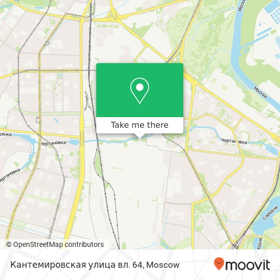 Кантемировская улица вл. 64 map