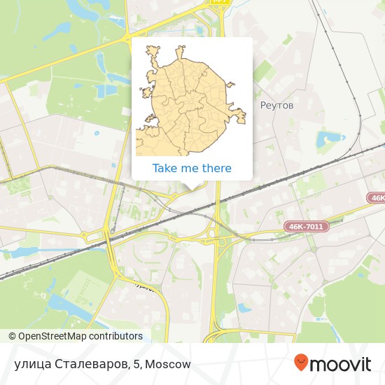 улица Сталеваров, 5 map