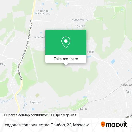 садовое товарищество Прибор, 22 map