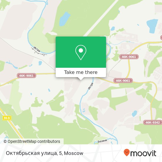 Октябрьская улица, 5 map